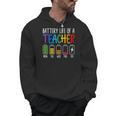 Battery Life Of A Teacher School Teacher Appreciation Men Hoodie, trending gift Battery Life Of A Teacher School Teacher Appreciation Men Hoodie, trending gift