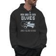 Blues Music Band Lover Vintage Guitar Teacher Blues Men Hoodie, trending gift