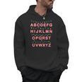 Christmas Alphabet Candy Cane Teachers Students Candy Cane For Men Women Kids Men Hoodie, trending gift