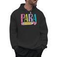 Colorful PARA Teacher Paraprofessional Cute Pencil Men Hoodie, trending gift Colorful PARA Teacher Paraprofessional Cute Pencil Men Hoodie, trending gift