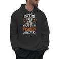 Creepin It Real Kindergarten Monsters Halloween Teacher Men Hoodie, trending gift
