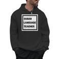 Cuban Language Teacher Men Hoodie, trending gift