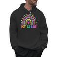 First Grade Rainbow Girls Boys Teacher Team 1st Grade Squad Men Hoodie, First Grade Teacher Gifts, trending gift