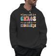 Groovy Some Call It Chaos We Call It Kindergarten Teacher Men Hoodie, Groovy Teacher Gifts, trending gift