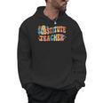 Groovy Substitute Teacher Retro Teacher Back To School Men Hoodie, Groovy Teacher Gifts, trending gift Groovy Substitute Teacher Retro Teacher Back To School Men Hoodie, Groovy Teacher Gifts, trending gift