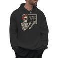 Halloween Math Teacher Skeleton Six Seven Meme Brainrot Men Hoodie, trending gift