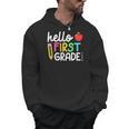 Hello First Grade Team 1st Grade Back To School Teacher Kids Men Hoodie, First Grade Teacher Gifts, trending gift Hello First Grade Team 1st Grade Back To School Teacher Kids Men Hoodie, First Grade Teacher Gifts, trending gift