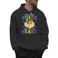 I Am Their Voice They Are My Heart Autism Awareness Teacher Men Hoodie, trending gift