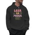 Leer Es Poder Groovy Spanish Teacher Bilingual Maestra Men Women Men Hoodie, Groovy Teacher Gifts, trending gift Leer Es Poder Groovy Spanish Teacher Bilingual Maestra Men Women Men Hoodie, Groovy Teacher Gifts, trending gift
