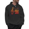 Life Is Better With Music Theory Musician Teacher Notes Clef Men Hoodie, trending gift