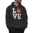 LOVE Apple 3rd Grade Teacher Student School Men Hoodie, trending gift LOVE Apple 3rd Grade Teacher Student School Men Hoodie, trending gift