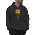 Music Teacher Shirt Sunflower Music Notes Musician Singer Men Hoodie, trending gift