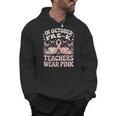 In October Pre-K Teachers Wear Pink Ribbon Breast Cancer Men Hoodie, trending gift