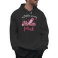 In October We Wear Pink Apple Teacher Daisy Breast Cancer Men Hoodie, trending gift