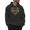 Preschool Teacher Pre-K Heart First Day Of Preschool Kids Men Hoodie, trending gift