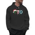PTO Santa Hat Reindeer Parent Teacher Organization Christmas Men Hoodie, trending gift