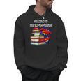 Reading Is My Super Power Superhero Best English Teacher Men Hoodie, Super Teacher Gifts, English Teacher Gifts, trending gift