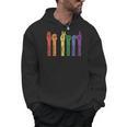 Retro Be Kind ASL Deaf Teacher Sign Language Gay Pride Men Hoodie, trending gift