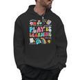 Retro Play Is Learning Kindergarten Teacher Team Women Men Hoodie, trending gift Retro Play Is Learning Kindergarten Teacher Team Women Men Hoodie, trending gift