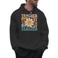 Retro Teacher Daisy Colorful Elementary School Teacher Men Hoodie, trending gift Retro Teacher Daisy Colorful Elementary School Teacher Men Hoodie, trending gift