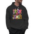 Retro Trick Or Teach Leopard Ghost Halloween Spooky Teacher Men Hoodie, trending gift