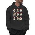 Santa Ghost Reading Books Christmas Library Teacher Men Hoodie, trending gift