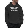 Solve This Problem 9X7467 Elementary Math Teacher Men Hoodie, trending gift Solve This Problem 9X7467 Elementary Math Teacher Men Hoodie, trending gift