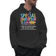 Special Education Team Definition Retro Ed Team Crew Teacher Men Hoodie, trending gift
