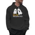 Spooky Ghost Inequalities Halloween Math Teacher Men Hoodie, trending gift