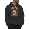 Spooky Teacher Halloween Cute Ghost Pumpkin Reading Women Men Hoodie, trending gift
