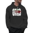 Teach Love Inspire Pre-k Teacher Apple Leopard Red Plain Men Hoodie, trending gift