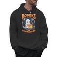 Teacher Halloween Ghost Reading Book Animal Boooks Are Men Hoodie, trending gift