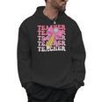 Teacher Pencil Back To School Groovy Pink Teacher First Day Men Hoodie, Groovy Teacher Gifts, trending gift Teacher Pencil Back To School Groovy Pink Teacher First Day Men Hoodie, Groovy Teacher Gifts, trending gift
