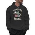 Teachers Love Brains Shirt Men Women Teacher Halloween Men Hoodie, trending gift