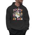Teaching My Boos Ghost Teacher Cute Groovy Halloween Teacher Men Hoodie, Groovy Teacher Gifts, trending gift