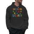 Tiny Human Security Preschool Childcare Teacher Babysitters Men Hoodie, trending gift