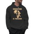 History Education Is Freedom African Map Black Teacher Men Hoodie, History Teacher Gifts, trending gift History Education Is Freedom African Map Black Teacher Men Hoodie, History Teacher Gifts, trending gift