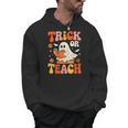 Trick Or Teach Halloween Shirt For Teacher Kids Floral Ghost Men Hoodie, trending gift Trick Or Teach Halloween Shirt For Teacher Kids Floral Ghost Men Hoodie, trending gift