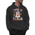 Trick Or Teach Teacher Groovy Ghost Halloween Teacher Men Hoodie, Groovy Teacher Gifts, trending gift Trick Or Teach Teacher Groovy Ghost Halloween Teacher Men Hoodie, Groovy Teacher Gifts, trending gift
