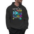 We'Re All Different But We Swim Together Elementary Teacher Men Hoodie, trending gift We'Re All Different But We Swim Together Elementary Teacher Men Hoodie, trending gift
