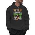 Wild About 1st Grade Teacher Student First Grade Zoo Safari Men Hoodie, First Grade Teacher Gifts, trending gift