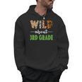 Wild About 3rd Grade Teacher Student Third Grade Zoo Safari Men Women Girls Kids Men Hoodie, trending gift