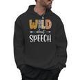 Wild About Speech SLP Leopard Teacher Back To School Kids Men Hoodie, trending gift Wild About Speech SLP Leopard Teacher Back To School Kids Men Hoodie, trending gift