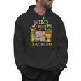 Wild About Teaching Safari Jungle School Teacher Men Hoodie, trending gift