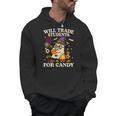 Will Trade Students For Candy Teacher Ghost Halloween Men Hoodie, trending gift