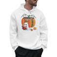 Fall Book Pumpkin Books Ghost Reading Halloween Teacher Men Hoodie, trending gift Fall Book Pumpkin Books Ghost Reading Halloween Teacher Men Hoodie, trending gift