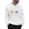 Happy Fri Yay Teacher Friday Saying Men Hoodie, trending gift