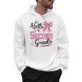 Hello Second Grade First Day Of School Coquette Teacher Girl Men Hoodie, First Grade Teacher Gifts, trending gift Hello Second Grade First Day Of School Coquette Teacher Girl Men Hoodie, First Grade Teacher Gifts, trending gift