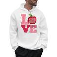 Love Kindergarten Cute Apple School Teacher Men Hoodie, trending gift