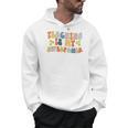 Teaching Is My Superpower Vintage Groovy University Teacher Men Hoodie, Groovy Teacher Gifts, trending gift